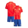 Original Trikotsatz Spanien Heimtrikot EURO 2024 Für Kinder